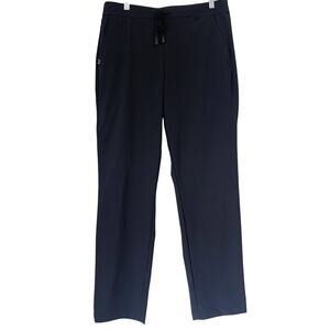 FIGS Scrub Trouser Pull On Pockets Pants in Black Size L